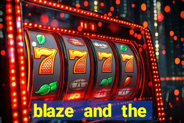 blaze and the monster machines logo font